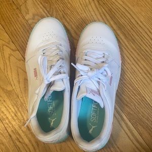 Puma pastel sneakers size 9 worn once